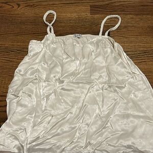 PJ Harlow pajama TOP. Size XS. Silky white